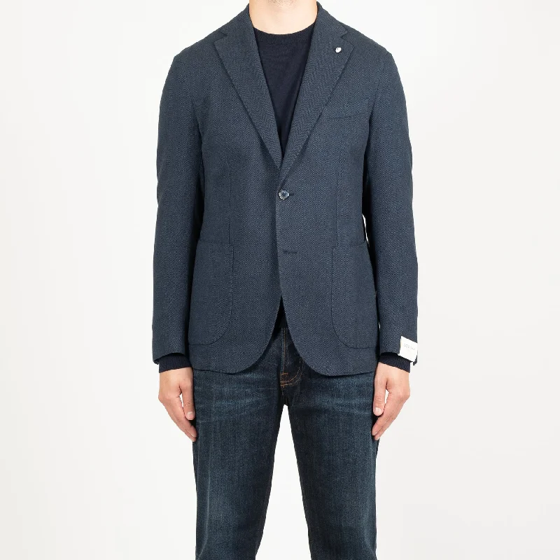 Shop the hottest fashion trends for less – deals you can’t miss. Navy Herringbone Cotton Unconstructed Sport Jacket - L.B.M. 1911 Shop the hottest fashion trends for less – deals you can’t miss. Navy Herringbone Cotton Unconstructed Sport Jacket - L.B.M. 1911