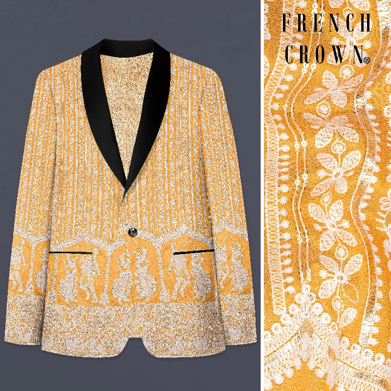 Upgrade your look with stylish, affordable men’s clothing. Apricot orange Sequins Embroidered Tuxedo Blazer Upgrade your look with stylish, affordable men’s clothing. Apricot orange Sequins Embroidered Tuxedo Blazer