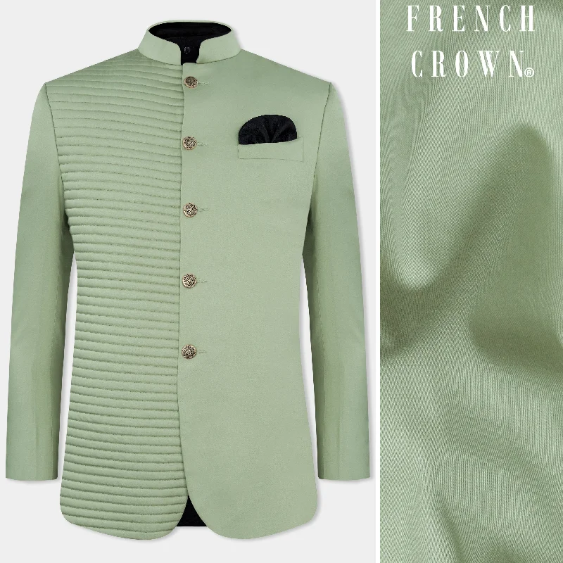 Save more with bundle deals on men’s fashion items. Asparagus Green with Horizontal Stitches Premium Cotton Bandhgala Designer Blazer Save more with bundle deals on men’s fashion items. Asparagus Green with Horizontal Stitches Premium Cotton Bandhgala Designer Blazer