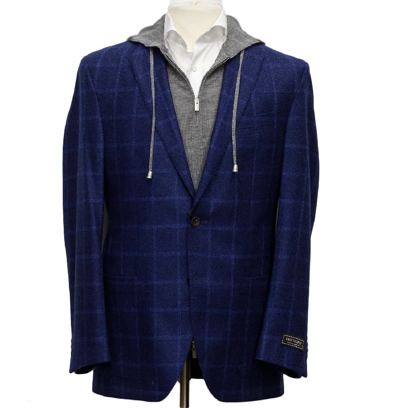 Look your best with exclusive savings on men’s fashion. Blue Tonal Windowpane Check Connor Classic Fit Wool Sport Coat - Jack Victor Look your best with exclusive savings on men’s fashion. Blue Tonal Windowpane Check Connor Classic Fit Wool Sport Coat - Jack Victor