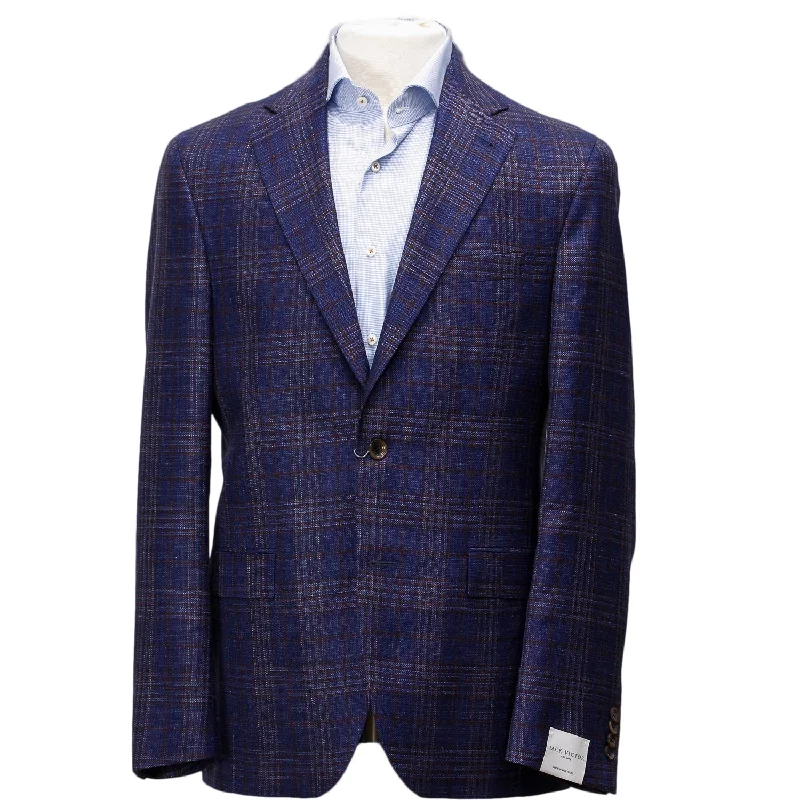 Get the latest trends in men’s clothing – huge savings inside. Mid-Blue with Burgundy Check Midland Contemporary Fit Sport Coat Loro Piana - Jack Victor Get the latest trends in men’s clothing – huge savings inside. Mid-Blue with Burgundy Check Midland Contemporary Fit Sport Coat Loro Piana - Jack Victor