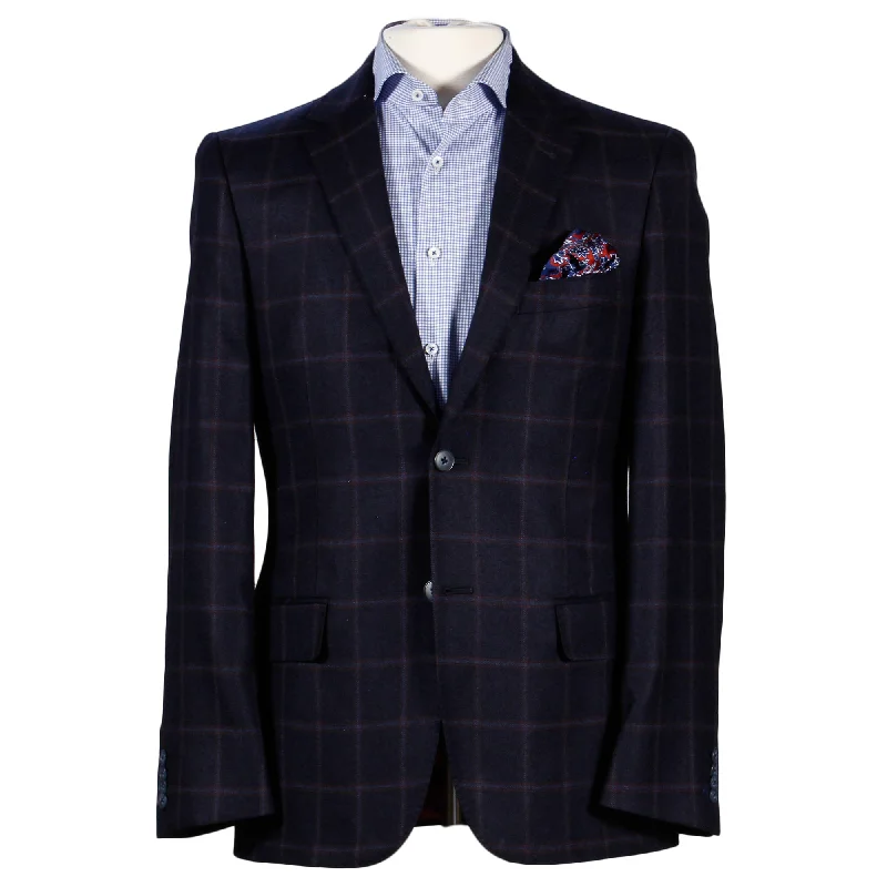 Don’t miss out – huge discounts on men’s trendy styles.  Blue Check Contemporary Fit Sport Coat
