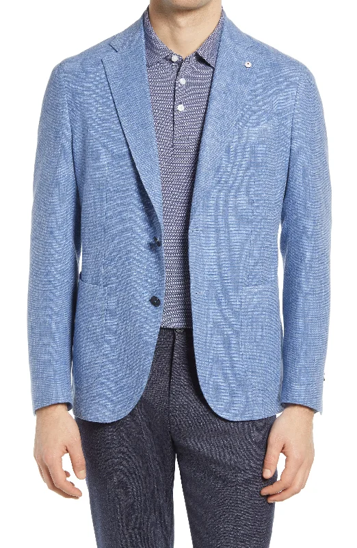 Exclusive discounts on men's fashion – shop today! Blue Mélange Wool Blend Sport Coat Contemporary Fit - L.B.M 1911 Exclusive discounts on men's fashion – shop today! Blue Mélange Wool Blend Sport Coat Contemporary Fit - L.B.M 1911