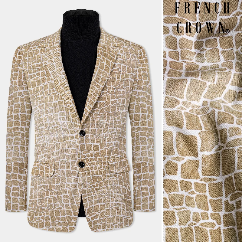 Special offers on the latest clothing collections – Don’t miss out! Bright White and Cocoa Brown Printed Premium Cotton Blazer Special offers on the latest clothing collections – Don’t miss out! Bright White and Cocoa Brown Printed Premium Cotton Blazer