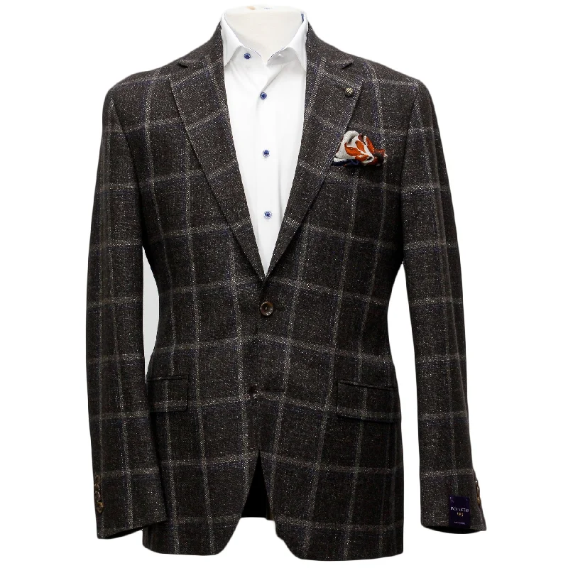 Shop now for the latest fashion trends and enjoy special promotions! Brown Mouliné Check McAllen Contemporary Fit Sport Coat - Jack Victor 1913 Shop now for the latest fashion trends and enjoy special promotions! Brown Mouliné Check McAllen Contemporary Fit Sport Coat - Jack Victor 1913