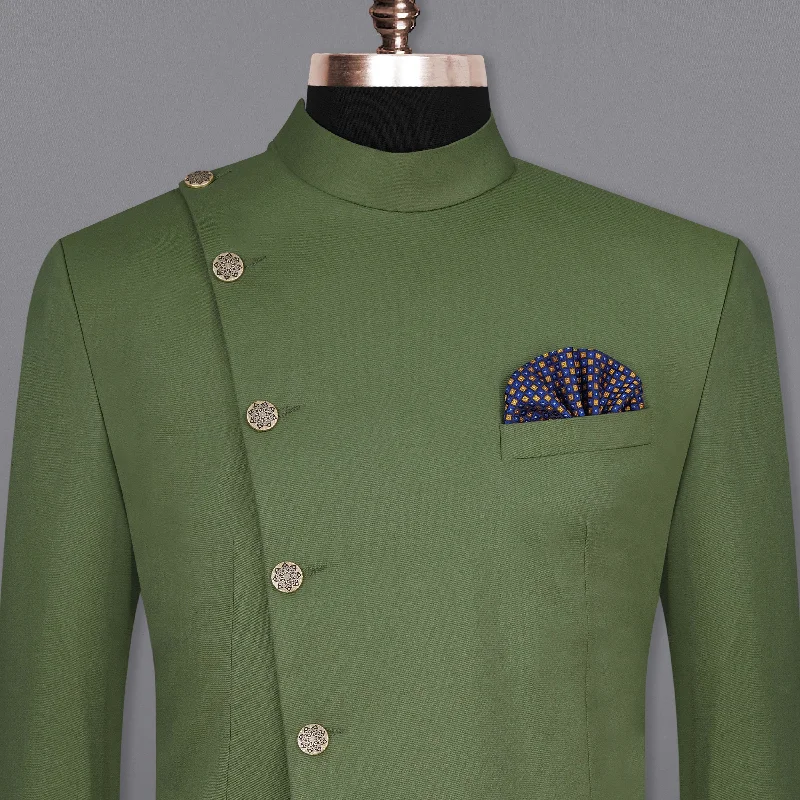 Take advantage of our men’s fashion sale – it’s your time to save! Cactus Green Cross Placket Bandhgala Blazer Take advantage of our men’s fashion sale – it’s your time to save! Cactus Green Cross Placket Bandhgala Blazer