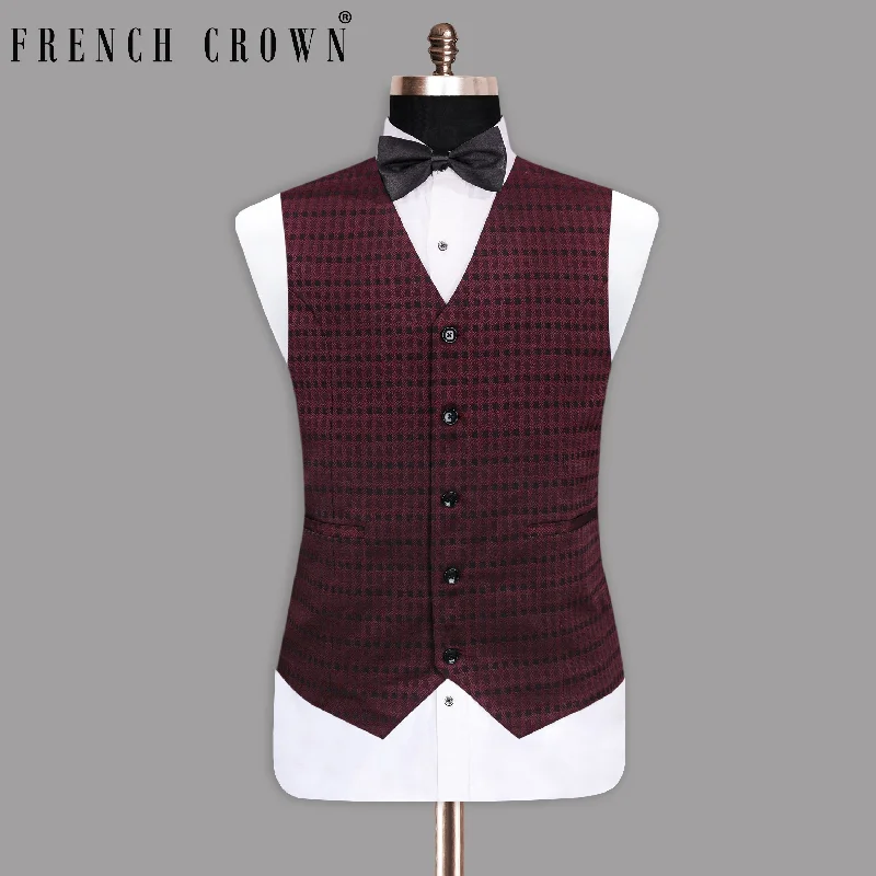 Shop the look you love at prices you’ll love even more! Cedar Jacquard Designer Waistcoat Shop the look you love at prices you’ll love even more! Cedar Jacquard Designer Waistcoat
