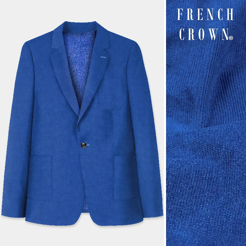 Shop men’s and women’s fashion at unbeatable prices today! Cobalt Blue Corduroy Premium Single Breasted Sports Blazer Shop men’s and women’s fashion at unbeatable prices today! Cobalt Blue Corduroy Premium Single Breasted Sports Blazer