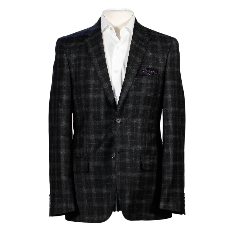 Men’s fashion just got more affordable – shop now! Charcoal Gray Check Contemporary Fit Wool Sport Coat - Boutique Jacques Men’s fashion just got more affordable – shop now! Charcoal Gray Check Contemporary Fit Wool Sport Coat - Boutique Jacques