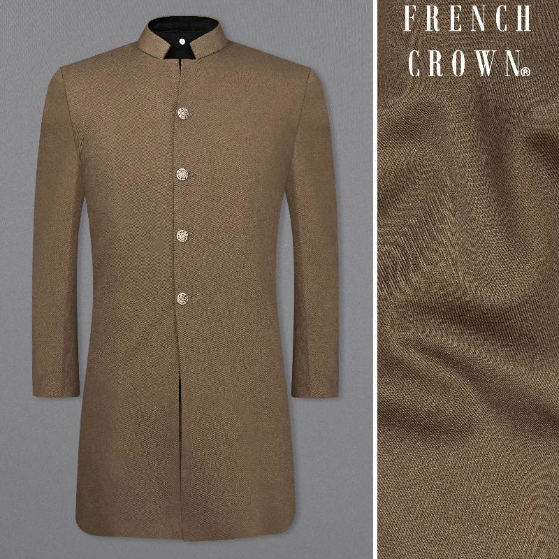 Upgrade your wardrobe with stylish men's apparel – now on sale! Dorado Brown Bandhgala Premium Cotton Designer Trench Coat Upgrade your wardrobe with stylish men's apparel – now on sale! Dorado Brown Bandhgala Premium Cotton Designer Trench Coat