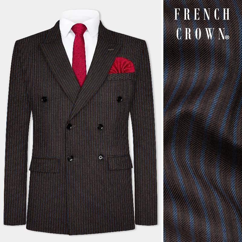 Grab your favorites before they’re gone – men’s clothing at great prices. Eclipse Brown with Kashmir Blue Striped Wool Blend Double Breasted Blazer Grab your favorites before they’re gone – men’s clothing at great prices. Eclipse Brown with Kashmir Blue Striped Wool Blend Double Breasted Blazer