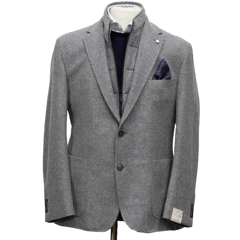 Shop the essentials – men’s wardrobe must-haves on sale. Light Grey Hybrid Sport Jacket Contemporary Fit - Jack Victor Shop the essentials – men’s wardrobe must-haves on sale. Light Grey Hybrid Sport Jacket Contemporary Fit - Jack Victor