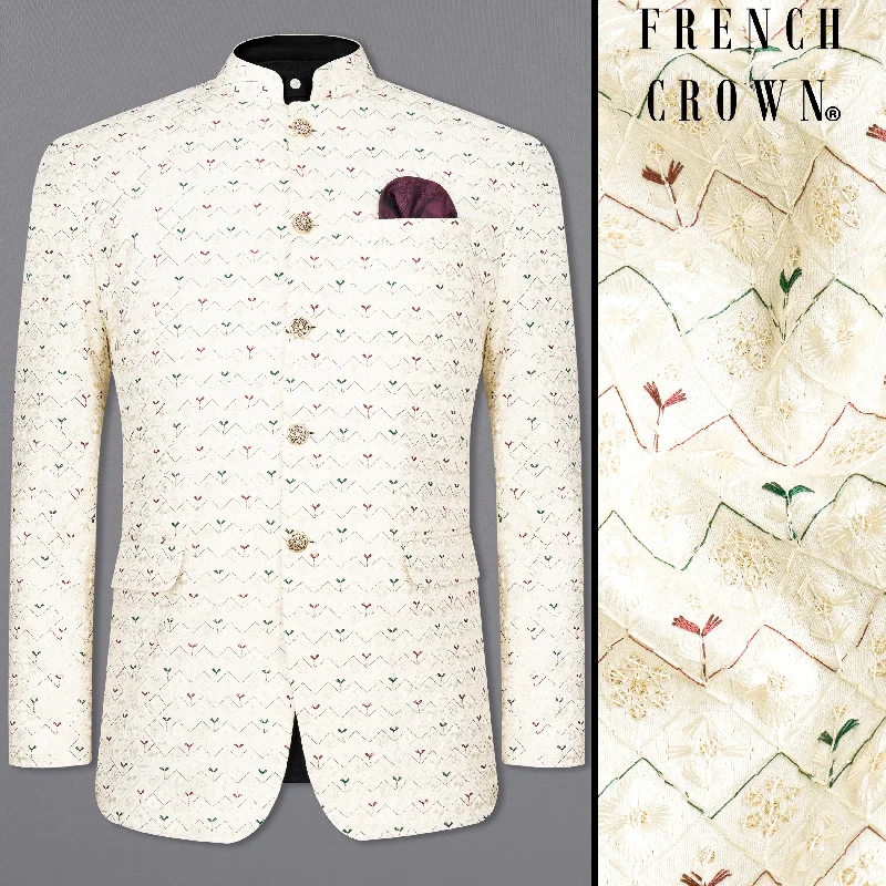 Upgrade your look with stylish, affordable men’s clothing. Fantasy Cream Zig Zag Cotton Thread Embroidered Bandhgala Blazer Upgrade your look with stylish, affordable men’s clothing. Fantasy Cream Zig Zag Cotton Thread Embroidered Bandhgala Blazer