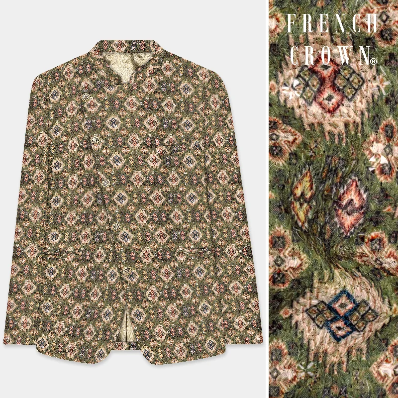 Shop the essentials – men’s wardrobe must-haves on sale. Finch Green And Coffee Brown MultiColour Designer Embroidered Cross Placket Bandhgala Jodhpuri Shop the essentials – men’s wardrobe must-haves on sale. Finch Green And Coffee Brown MultiColour Designer Embroidered Cross Placket Bandhgala Jodhpuri
