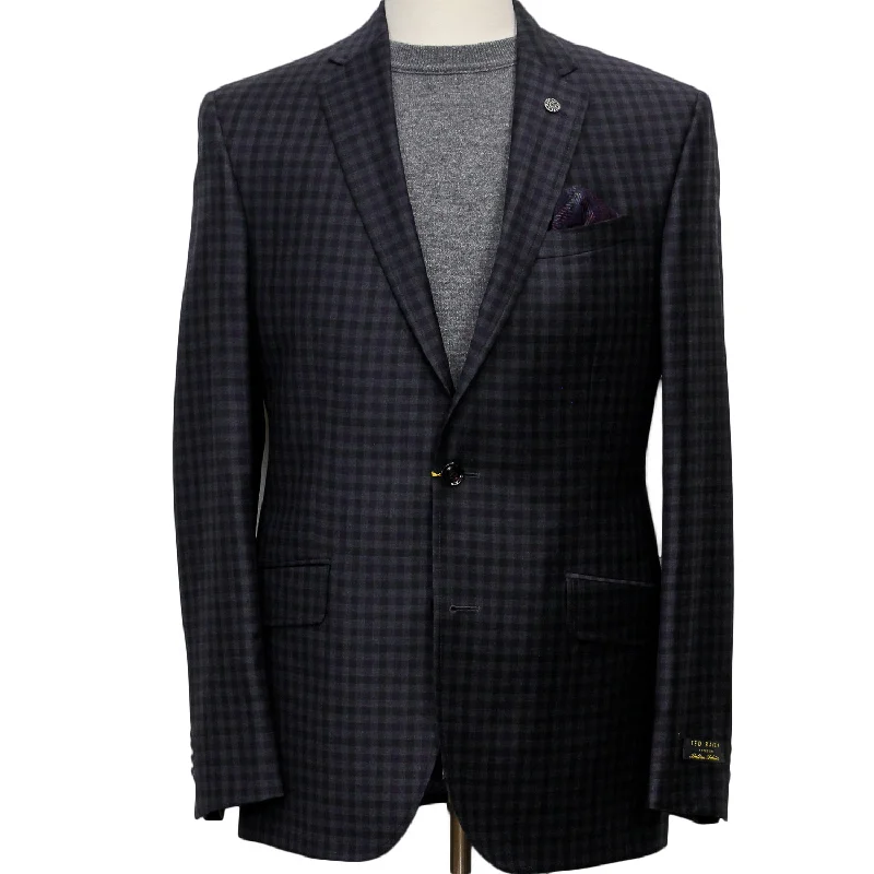 Shop the latest men's clothing trends at a fraction of the price.  Gray Check Sport Coat Jones Modern Fit - Ted Baker