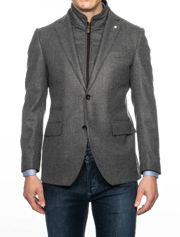 Shop the best clothing sale – Limited-time offer. Gray Travel Jacket Coat Contemporary Fit Loro Piana Storm System - Luigi Bianchi Mantova Shop the best clothing sale – Limited-time offer. Gray Travel Jacket Coat Contemporary Fit Loro Piana Storm System - Luigi Bianchi Mantova