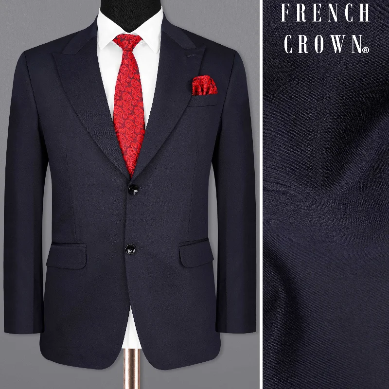 Shop the best in men’s fashion for less – limited-time sale! Haiti Blue Single Breasted Blazer Shop the best in men’s fashion for less – limited-time sale! Haiti Blue Single Breasted Blazer