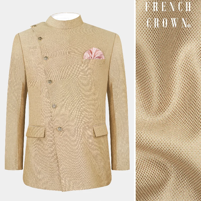 Shop the latest styles in men’s fashion – don’t miss out on these deals! Heathered Light Brown Cross Placket Bandhgala Blazer Shop the latest styles in men’s fashion – don’t miss out on these deals! Heathered Light Brown Cross Placket Bandhgala Blazer