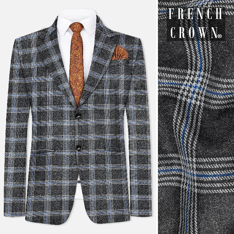 Shop men’s clothing now and enjoy amazing savings.  Iridium Gray Plaid Tweed Blazer