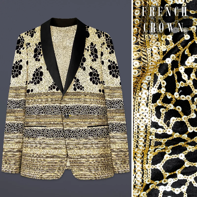 Save big on all types of clothing – Shop the sale now! Jade Black Heavy Sequins Work Designer Tuxedo Blazer Save big on all types of clothing – Shop the sale now! Jade Black Heavy Sequins Work Designer Tuxedo Blazer