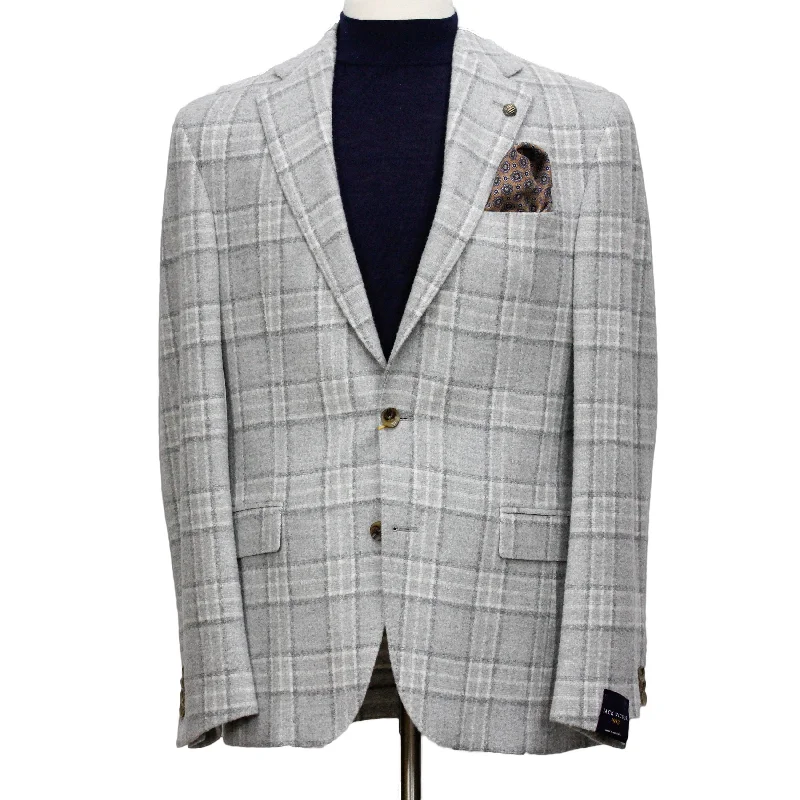 Get 20% off your first order of men’s fashion. Light Gray Tonal Check McAllen Contemporary Fit DRAGO Wool Sport Jacket - Jack Victor Get 20% off your first order of men’s fashion. Light Gray Tonal Check McAllen Contemporary Fit DRAGO Wool Sport Jacket - Jack Victor