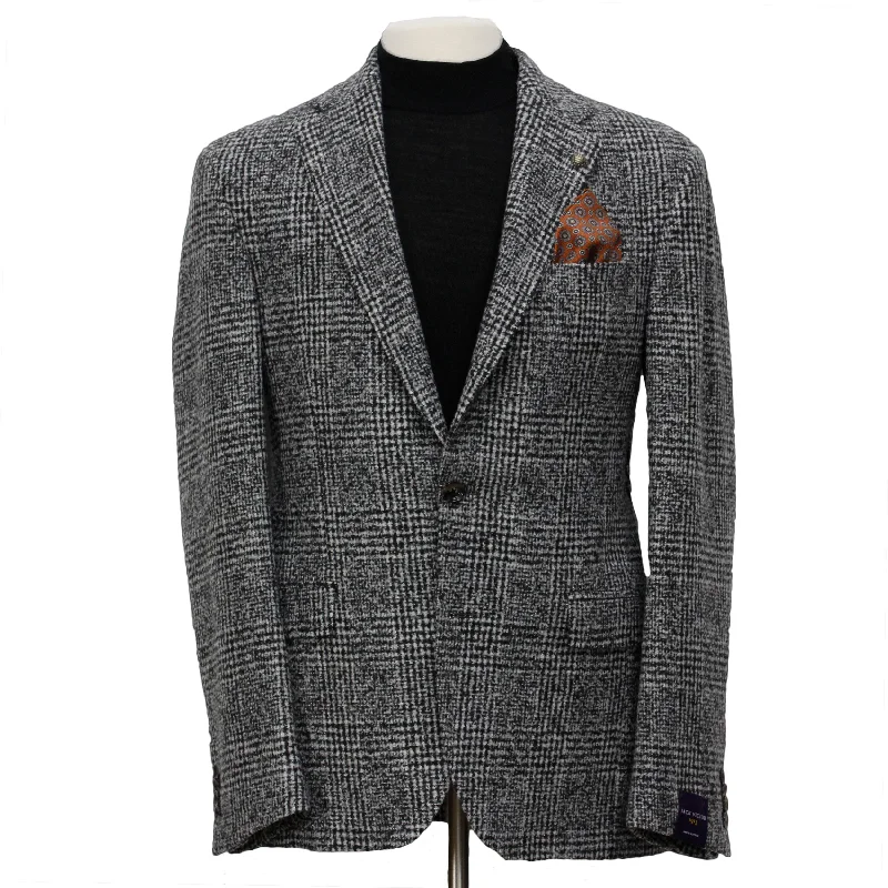 Shop stylish fashion – Get huge savings on men’s clothing. Gray Check Contemporary Fit Wool Silk Sport Jacket - Jack Victor Shop stylish fashion – Get huge savings on men’s clothing. Gray Check Contemporary Fit Wool Silk Sport Jacket - Jack Victor