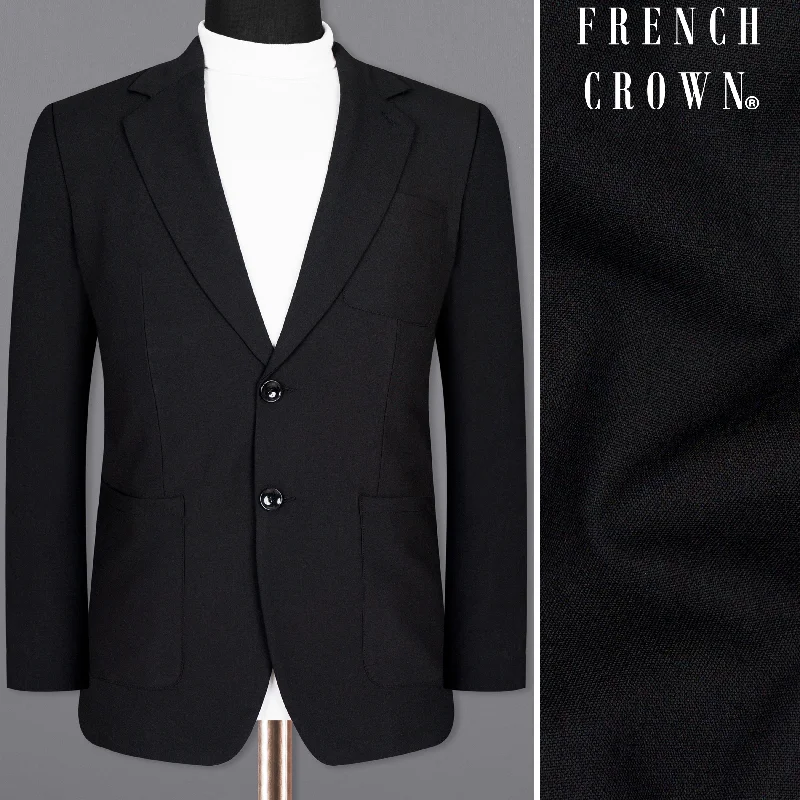 Get stylish outfits for every occasion – Shop now and save! Mardi Gras Black Wool Rich Sports Blazer Get stylish outfits for every occasion – Shop now and save! Mardi Gras Black Wool Rich Sports Blazer