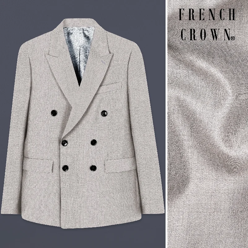 Flash sale on trendy clothing – Limited time offers available online. Martini Cream Textured Wool Rich Double Breasted Blazer Flash sale on trendy clothing – Limited time offers available online. Martini Cream Textured Wool Rich Double Breasted Blazer