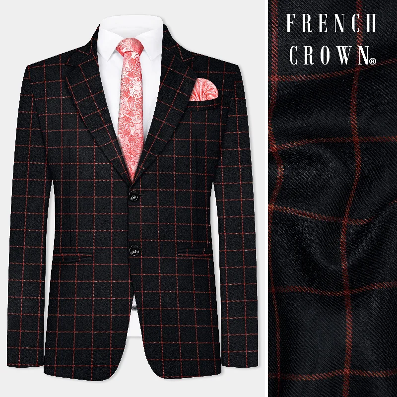 Shop affordable clothing for less – Big discounts online now. Moccaccino Brown Windowpane Tweed Blazer Shop affordable clothing for less – Big discounts online now. Moccaccino Brown Windowpane Tweed Blazer