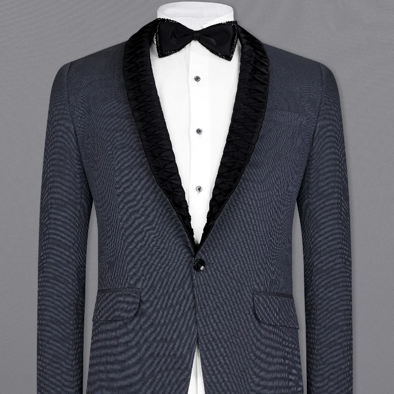 Save on top-selling fashion styles – Big discounts on men’s clothing. Shark Blue Textured Tuxedo Designer Blazer Save on top-selling fashion styles – Big discounts on men’s clothing. Shark Blue Textured Tuxedo Designer Blazer