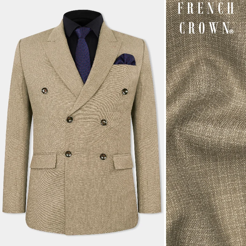 Shop affordable clothing for all occasions – Stonewall Light Brown Double-Breasted Blazer Shop affordable clothing for all occasions – Stonewall Light Brown Double-Breasted Blazer