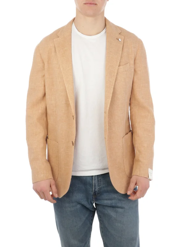 Get 25% off select men’s clothing when you shop online!  Tan L.B.M 1911 Sport Coat