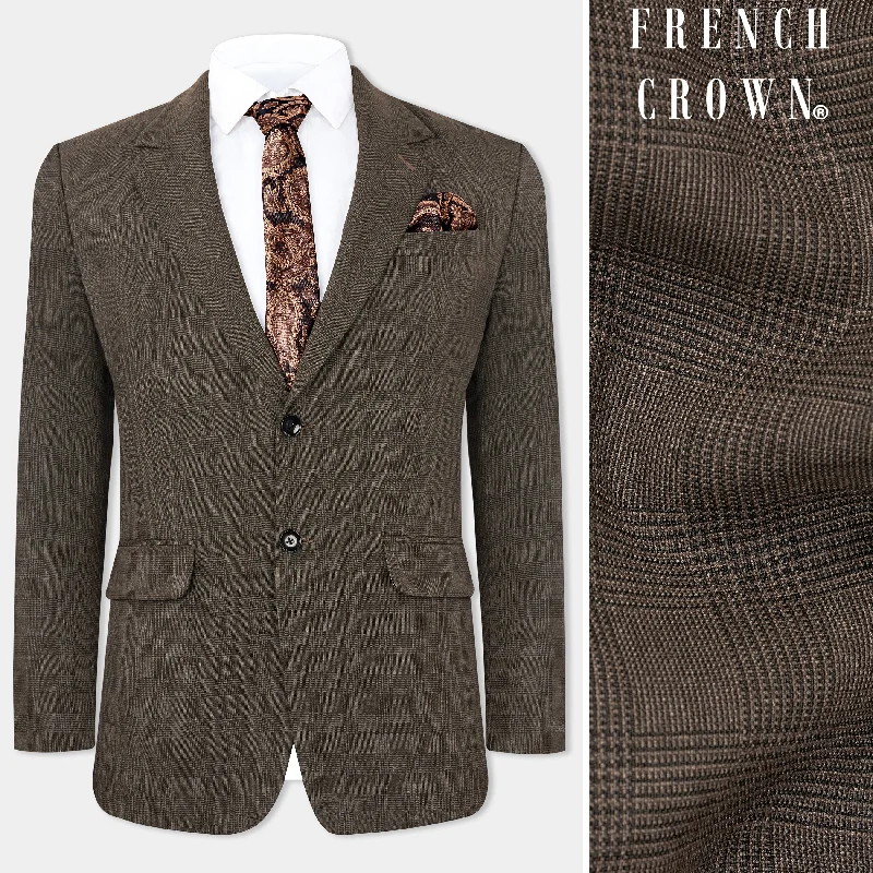 Save on men’s formal wear – perfect for your next event! Taupe Coffee Brown Single-Breasted Blazer Save on men’s formal wear – perfect for your next event! Taupe Coffee Brown Single-Breasted Blazer