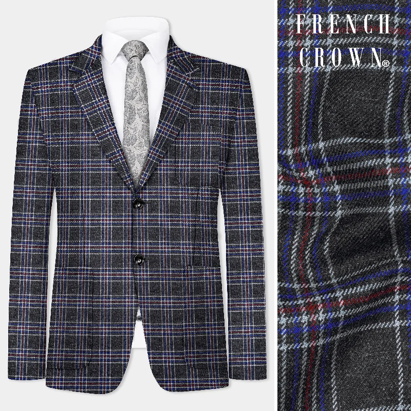 Shop men’s fashion at discount prices and save up to 70%! Tuatara Gray Multicolour Plaid Tweed Blazer Shop men’s fashion at discount prices and save up to 70%! Tuatara Gray Multicolour Plaid Tweed Blazer