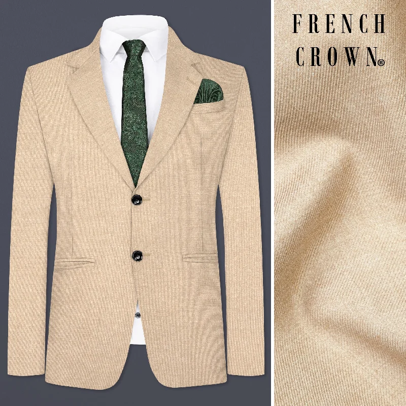 Men’s fashion just got more affordable – shop now! Vanilla Cream Wool Blend Single Breasted Blazer Men’s fashion just got more affordable – shop now! Vanilla Cream Wool Blend Single Breasted Blazer
