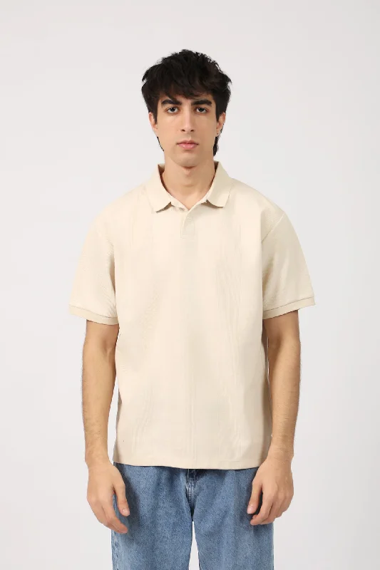 Men’s fashion just got more affordable – shop now!  TEXTURED BOX FIT POLO