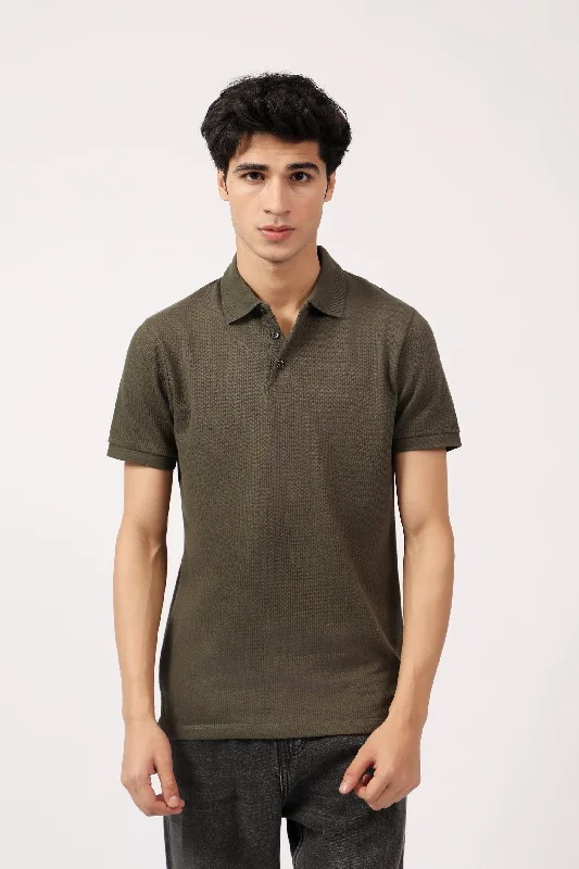 Flash discounts – men’s clothing essentials for less.  JACQUARD POLO