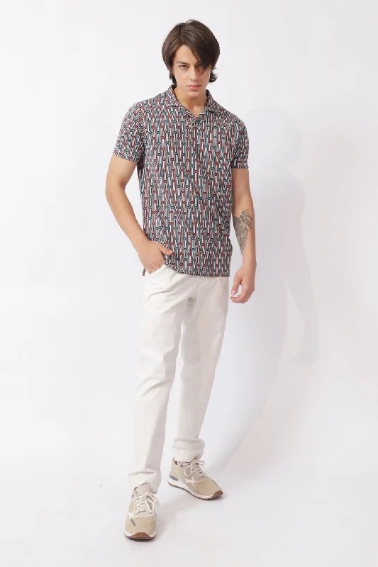Don’t miss these deals – men’s fashion essentials for less.  RESORT COLLAR PRINTED POLO