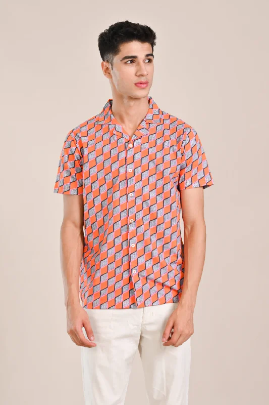 Save on top-selling fashion styles – Big discounts on men’s clothing.  RESORT COLLAR BUTTON DOWN PRINTED POLO
