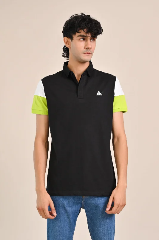 End-of-season clothing sale – Shop now for big savings!  CONTRAST SLEEVE POLO