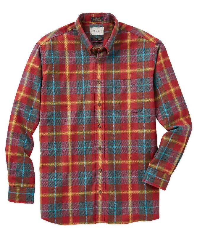Buy now, pay later – exclusive savings on men’s clothing.  Cotton-Wool Plaid Sport Shirt