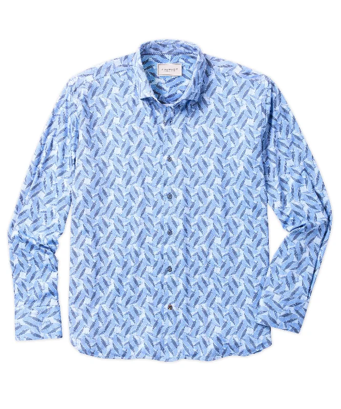 – Shop now and save big.  Leaf Pattern Woven Stretch Sport Shirt