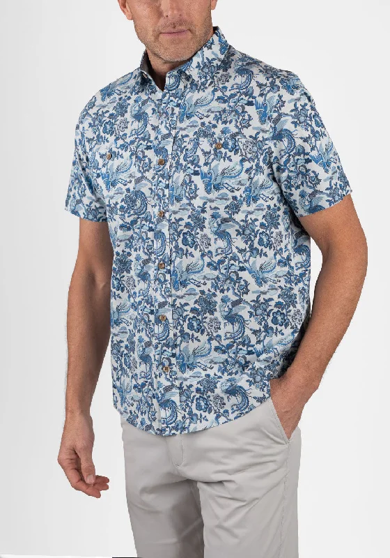 Cashmere Blue Chinoiserie