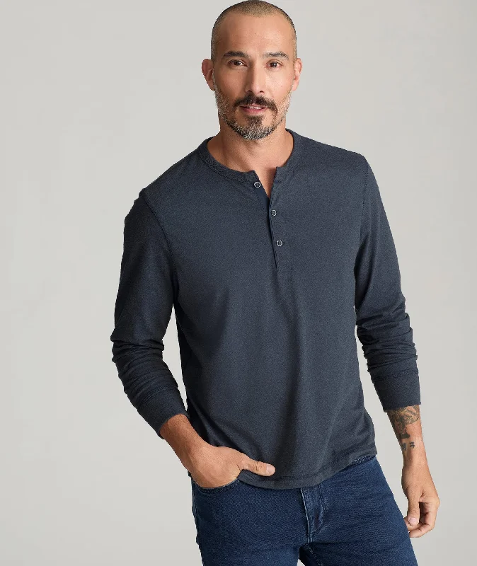 Shop men’s  clothing for all seasons – Save big today!  Ultrasoft Long-Sleeve Henley