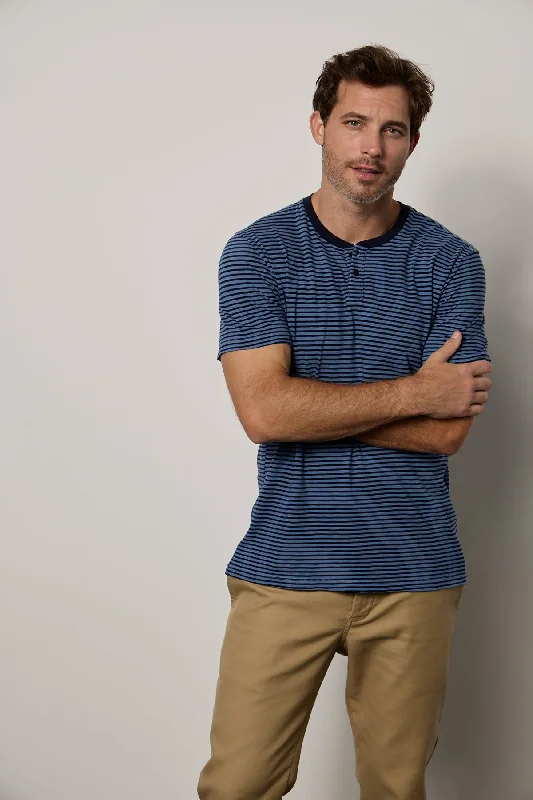 Upgrade your wardrobe with stylish men's apparel – now on sale! ALBERT STRIPED HENLEY Upgrade your wardrobe with stylish men's apparel – now on sale! ALBERT STRIPED HENLEY