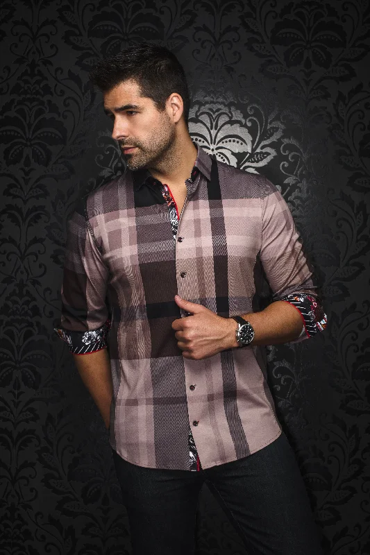 Shop stylish  fashion – Get huge savings on men’s clothing.  Au Noir Stretch Shirt | Beck Tobacoo