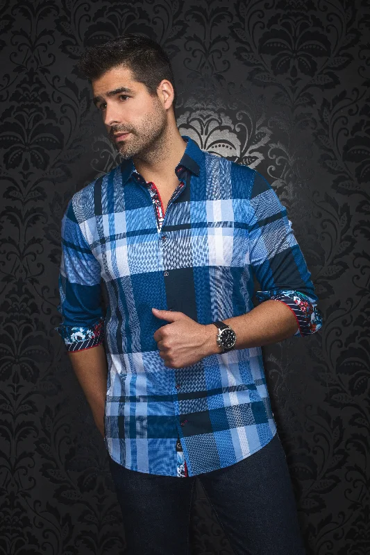 Huge savings on all categories of clothing – Shop our seasonal sale.  Au Noir Stretch Shirt | Beethoven Blue
