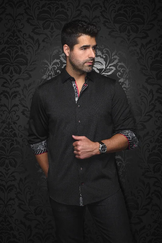 Shop affordable and stylish clothing – Limited-time discounts.  Au Noir Stretch Shirt | Bernado Black