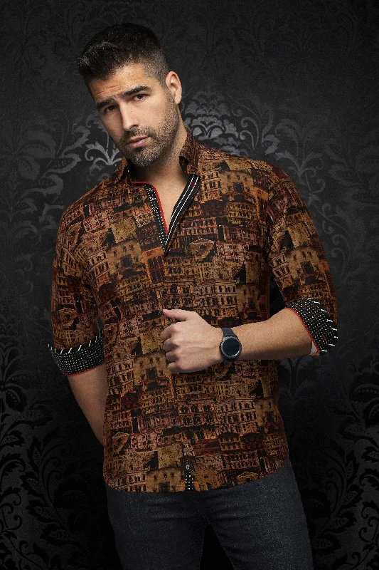 Exclusive clothing deals for  customers – Shop today!  Au Noir Stretch Shirt | Ethan Rust
