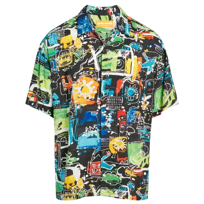 – Shop trendy clothing now.  Big Men's Retro Shirt - Clash